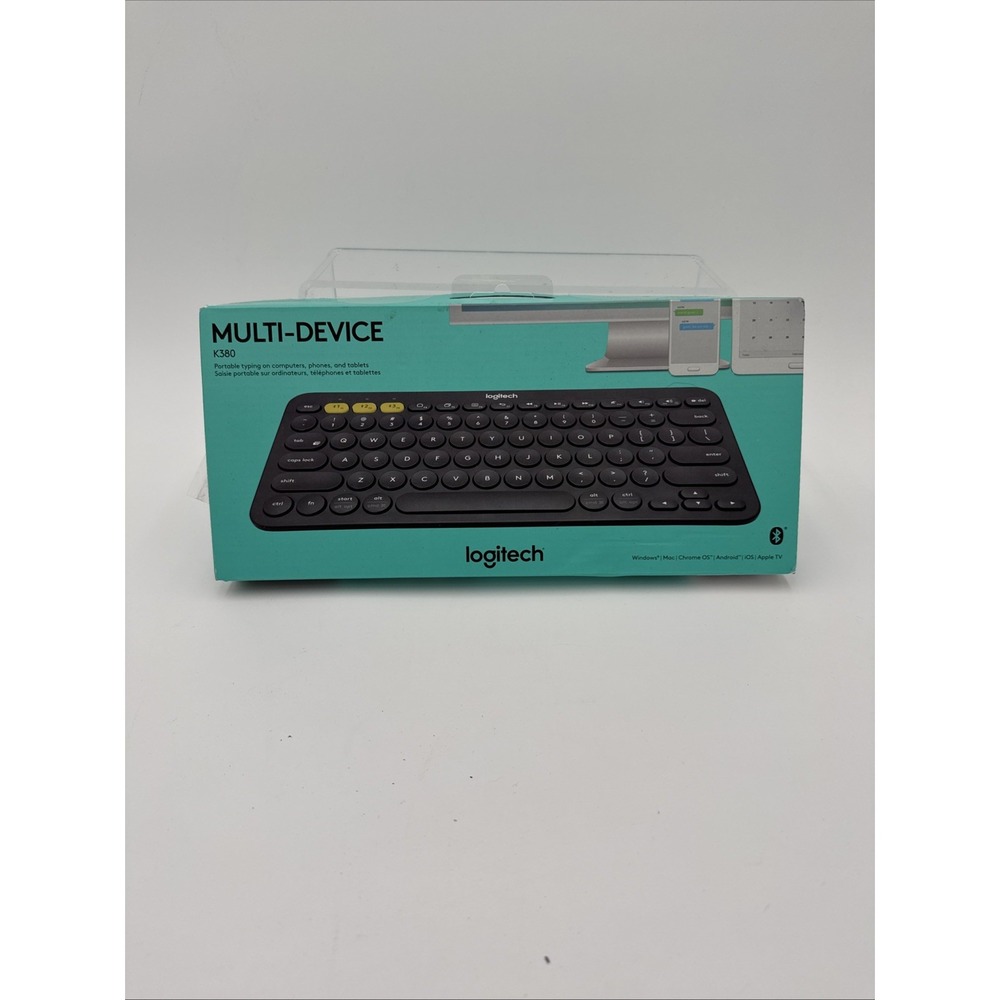LogitechK380 Multi-Device Bluetooth Keyboard - Dark Grey